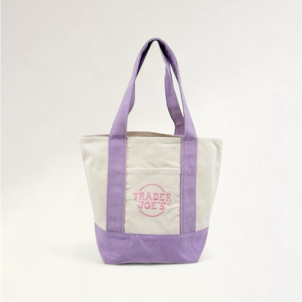 Trader Joe’s • Limited Edition Mini Pastel Tote- Pastel Purple